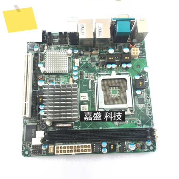 Axiomtek 듀얼 네트워크 포트 G41 다중 직렬 SYS76841VGGA Mini-Itx Morherboard 제품 이미지