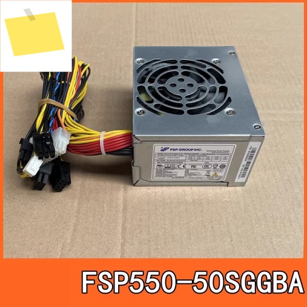 FSP550-50SGGBA 블랙 쉘 및 화이트 FSP SFX 550W용 새 원본 전원 공급 장치 1개 제품 이미지