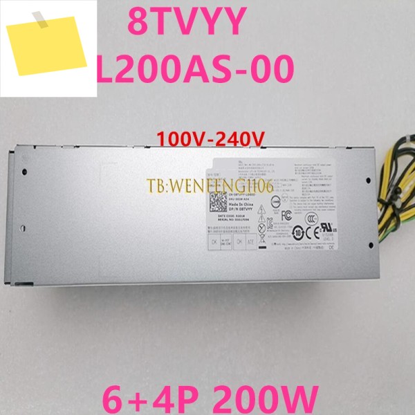 DELL 3050 3668 6Pin 200W 8TVYY L200AS-00 PA-2201-2DF 용 새 전원 공급 장치 제품 이미지