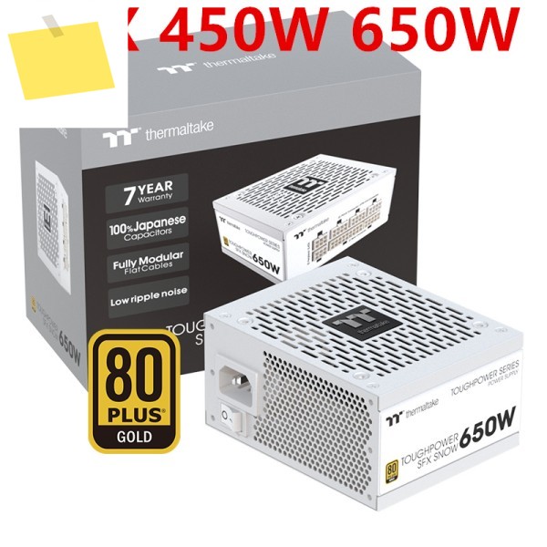 Thermaltake SFX Toughpower SNOW 450W SFX-450AH8FKG 용 새 원본 전원 공급 장치 제품 이미지