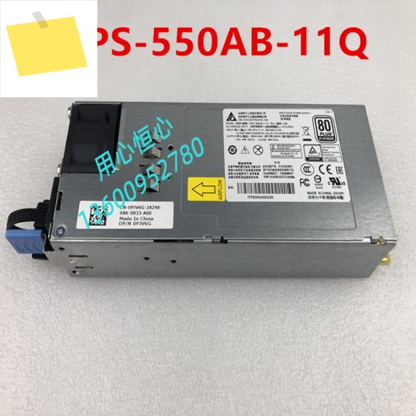 1PCS 델타 Forece10 12V45A 550W DPS-550AB-11Q Q PJV6G X0F7F 용 새 원본 전원 공급 장치 제품 이미지