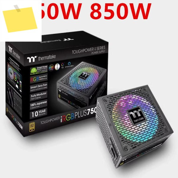 Thermaltake Toughpower iRGB PLUS 750W 새 원본 전원 공급 장치 1개 제품 이미지