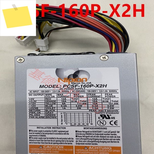1PCS 90% Nipron 150W PCSF-160P-X2H BS10 24V 새 원본 전원 공급 장치 제품 이미지