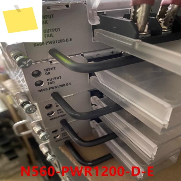 1PCS 90% 새 원본 전원 공급 장치 CISCO 1200W N560-PWR1200-D-E NCS-1100W-ACRV 341-100587-01 제품 이미지