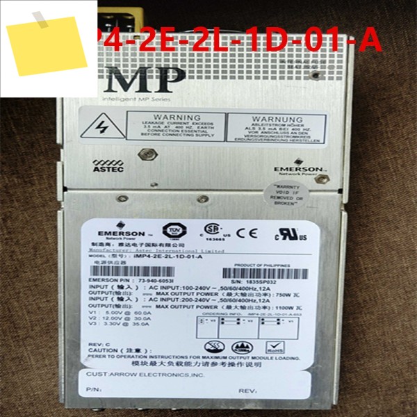 ASTEC 1100W iMP4-2E-2L-1D-01-A 73-940-6053I VS1-D5-00-CE 73-1-0033E80 용 1PCS 90% 새 원본 전원 공급 장치 제품 이미지
