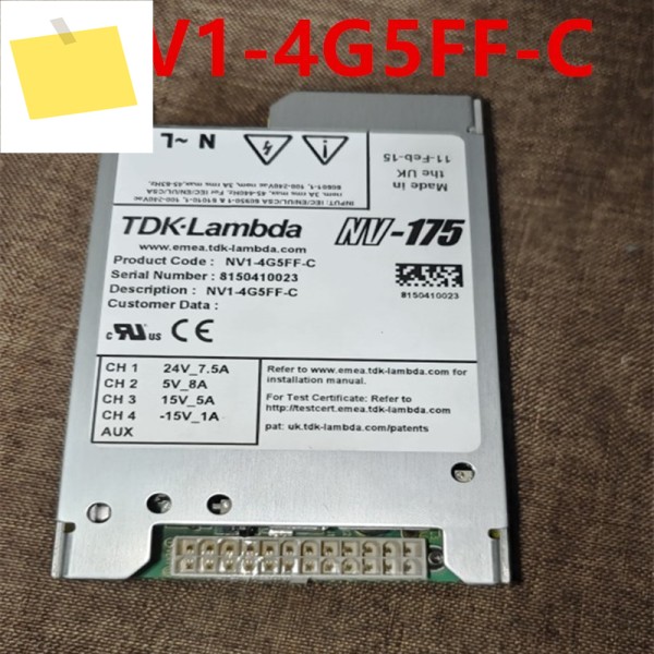 1PCS TDK-Lamda NV-175 NV1-4G5FF-C K10102A 용 새 원본 전원 공급 장치 제품 이미지