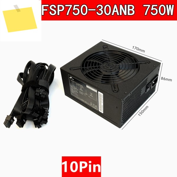 FSP 10핀 750W FSP750-30ANB용 새 원본 전원 공급 장치 1개 제품 이미지