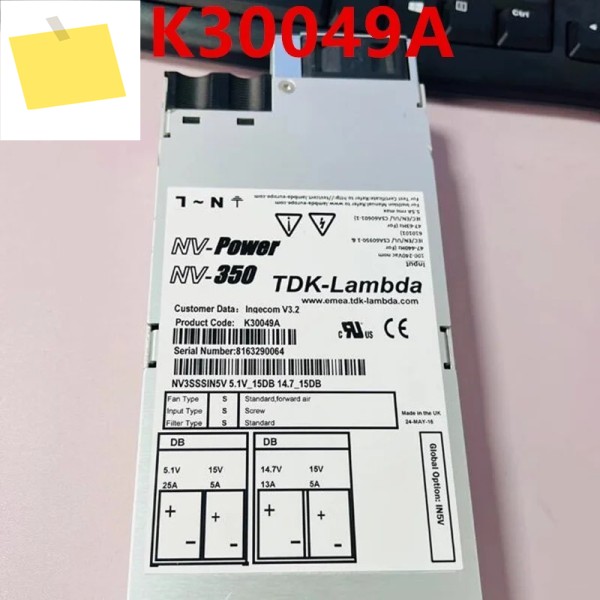 1PCS TDK-Lambda NV-Power NV-350 K30049A NV328SRK 용 90% 새 원본 전원 공급 장치 제품 이미지