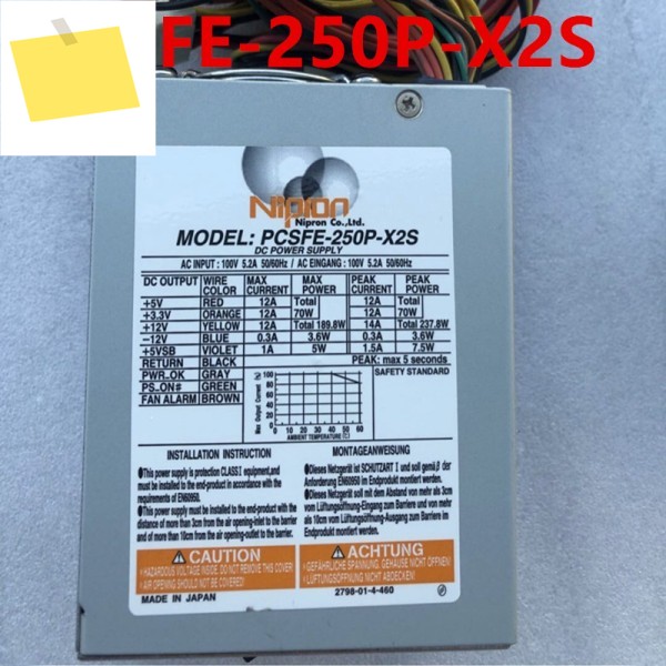 1PCS 니프론 250W PCSFE-250P-X2S NSP3-150-D2E용 거의 새 제품인 전원 공급 장치 제품 이미지