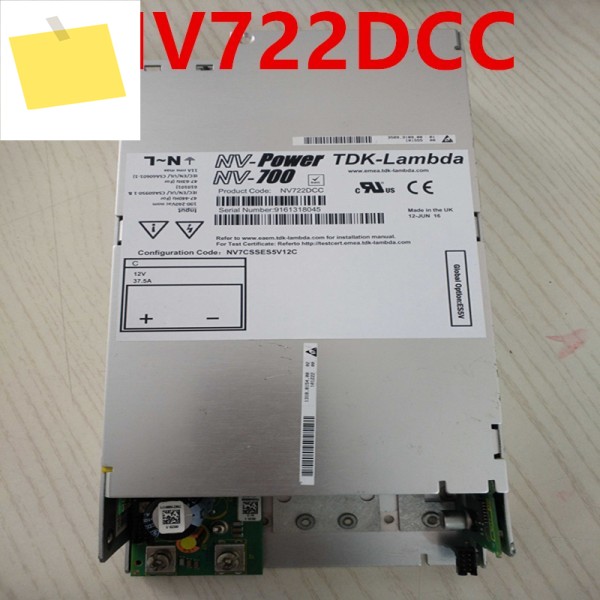 1PCS TDK-LAMBDA NV-POWER NV-700 NV722DCC 용 90% 새 원본 전원 공급 장치 제품 이미지