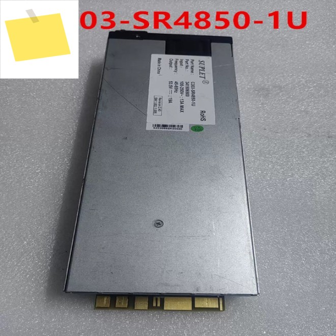 Suplet 53.5V19A C303-SR4850-1U 90% 새 전원 공급 장치 제품 이미지