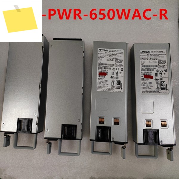1PCS Cisco C9500 650W C9K-PWR-650WAC-R 41-100644-01 700-014448-0000 용 기존 새 전원 공급 장치 제품 이미지