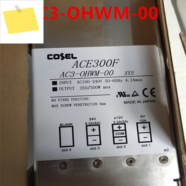 1PCS COSEL ACE300F 거의 새 원본 전원 공급 장치 제품 이미지