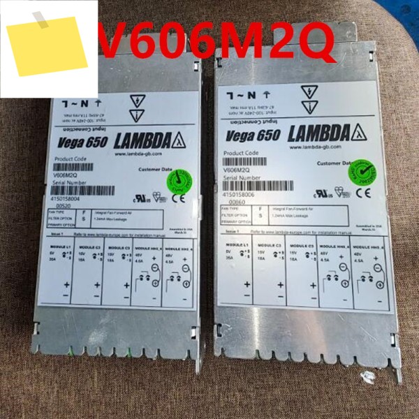 LAMBDA VEGA 650 V606M2Q V604LLL용 1PCS 90% 새 전원 공급 장치 제품 이미지