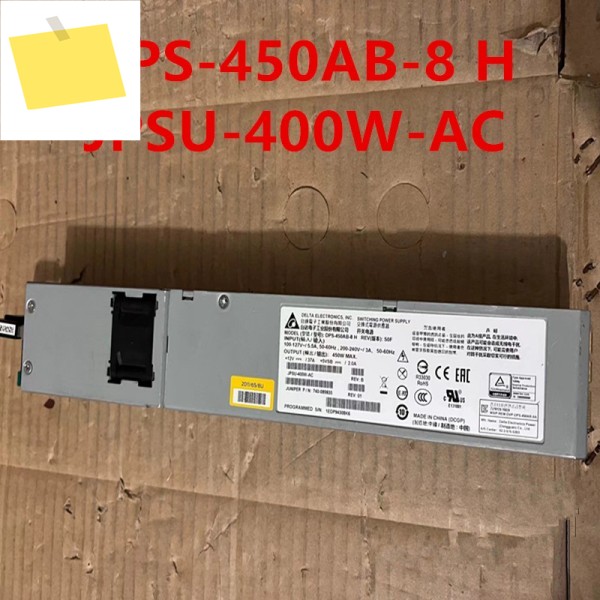 1PCS JUNIPER SRX1500 450W DPS-450AB-8 H JPSU-400W-AC 740-089835 용 새 원본 전원 공급 장치 제품 이미지