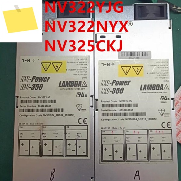 1PCS TDK-LAMBDA NV-POWER NV-350 NV322YJG 용 90% 새 원본 전원 공급 장치 제품 이미지