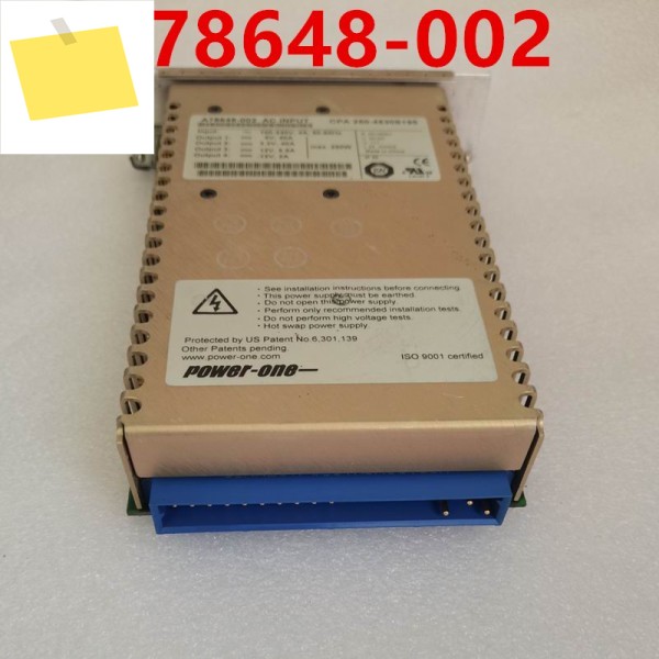POWER-ONE 250W 78648-002 CPA 250-4530S195용 거의 새 제품인 전원 공급 장치 1개 제품 이미지