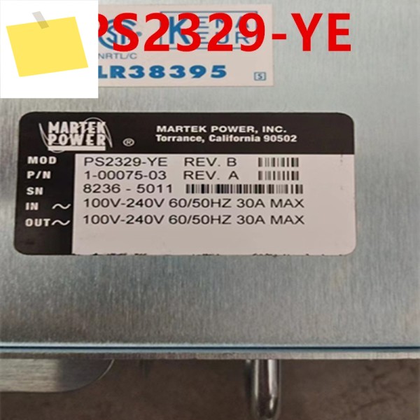 1PCS Martek Power 652716-001 PS2329-YE 1-00075-04 용 90% 새 원본 전원 공급 장치 제품 이미지