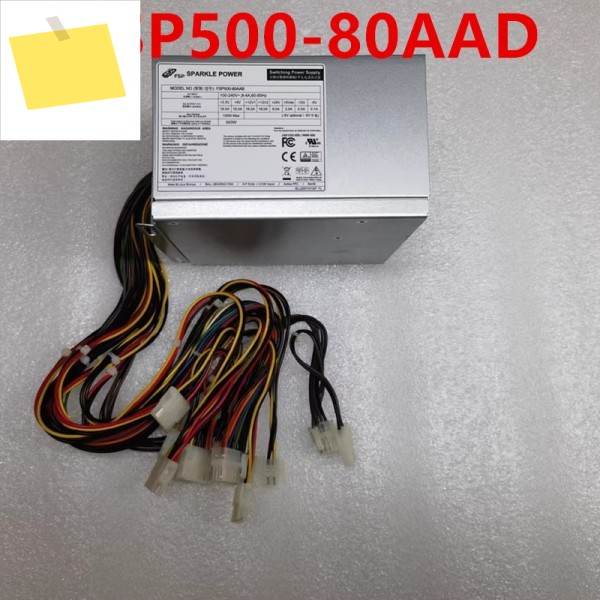 FSP -5V 500W FSP500-80AAD용 새 전원 공급 장치 제품 이미지