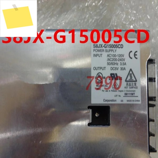 1PCS 신품 전원 공급 장치 S8JX 5V 12V 48V S8JX-G15005CD 제품 이미지