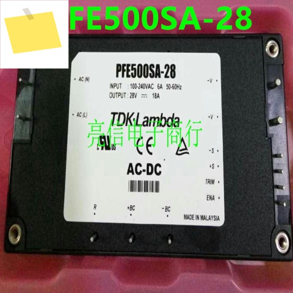 1PCS TDK-Lambda 28V18A 500W PFE500SA-28 용 새 원본 전원 모듈 제품 이미지