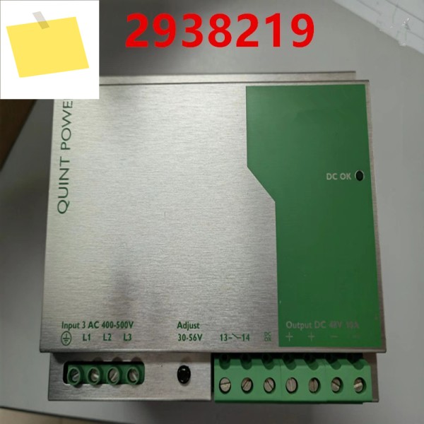 1PCS Phoenix Contact 48V 무정전 전원 공급 장치 2938219 QUINT-PS-3X400-500AC48DC10 용 새 원본 제품 이미지