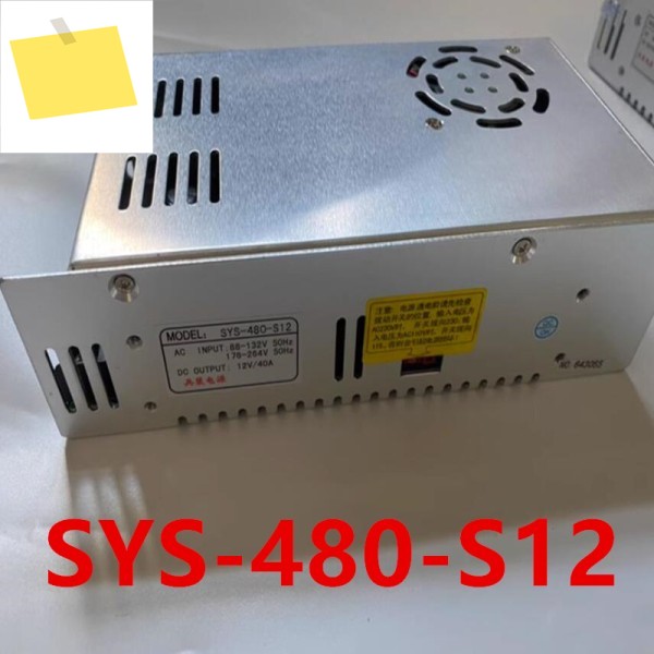 COAPOWER 12V40A 480W SYS-480-S12 용 1PCS 새 전원 공급 장치 제품 이미지