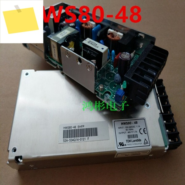 1PCS TDK-LAMBDA 80W HWS80-48 용 기존 새 전원 공급 장치 제품 이미지