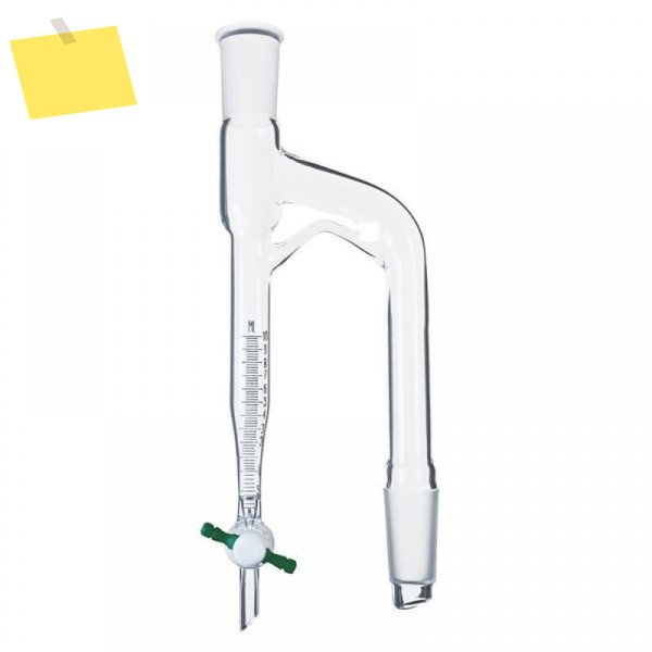 증류 리시버, 수분 테스트, 바렛, 2440 조인트, PTFE 밸브 제품 이미지