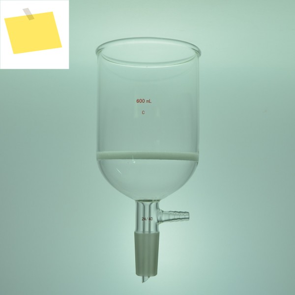 깔때기, Buchner,10mm 호스, 프릿 디스크 포함, 600mL,C 2440 제품 이미지