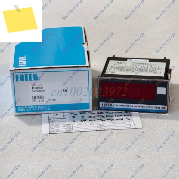 SM-20 FOTEK 다기능 카운터 타코미터 라인 속도계 새 제품 이미지