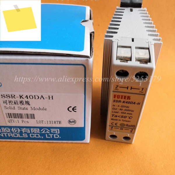 1PC SSR-K40DA-H FOTEK 신품 솔리드 스테이트 릴레이 모듈 제품 이미지