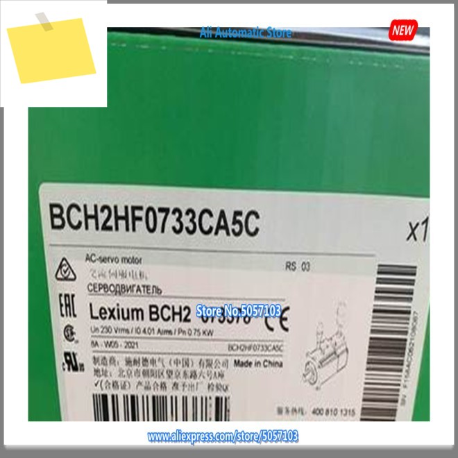 서보 모터, BCH2HF0733CA5C, 80mm, 750W, 새제품 제품 이미지