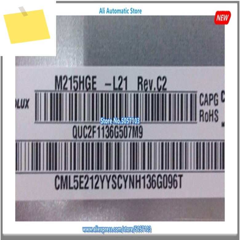M215HGE-L21 LCD 스크린 패널, L21, 21.5 인치, 새제품 제품 이미지