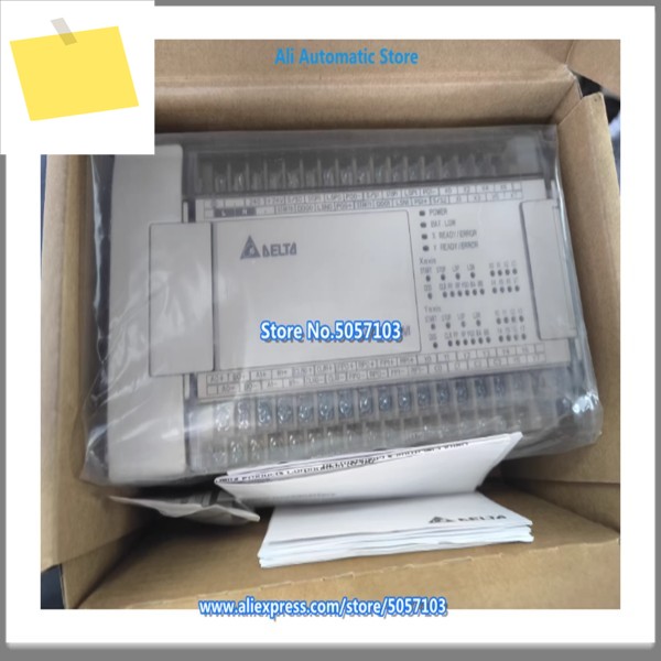양방향 차동 포지셔닝 제어 호스트, RS485 하이브리드 출력, 왼쪽 확장 인터페이스, 신품 PLC, DVP20PM00D 제품 이미지