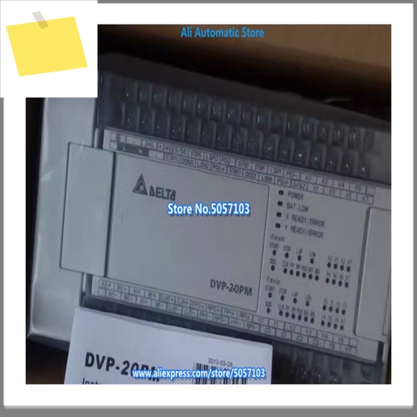 양방향 차동 포지셔닝 제어 호스트, 왼쪽 확장 인터페이스 포함, RS485 트랜지스터 출력, DVP20PM00DT, 신품 PLC 제품 이미지
