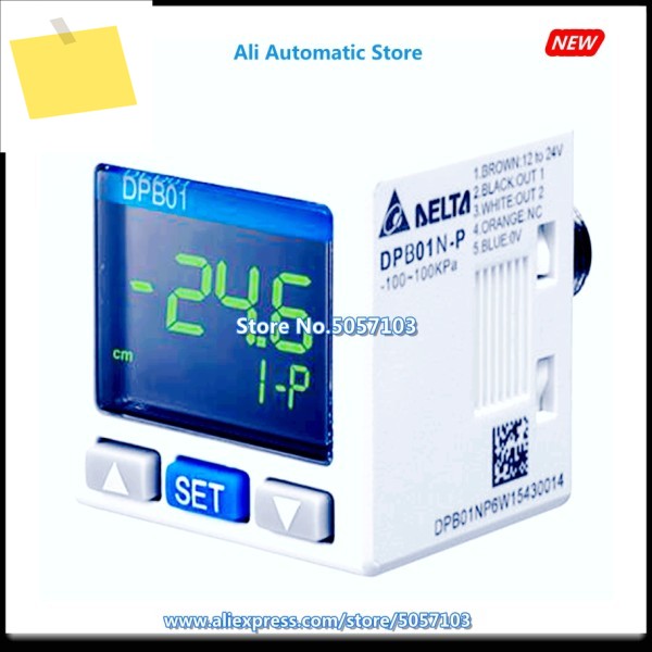 DPA01NR-P -100~1000KPA NPN 출력 RS485 통신 외경 PT 18 내경 M5 세트 New 제품 이미지
