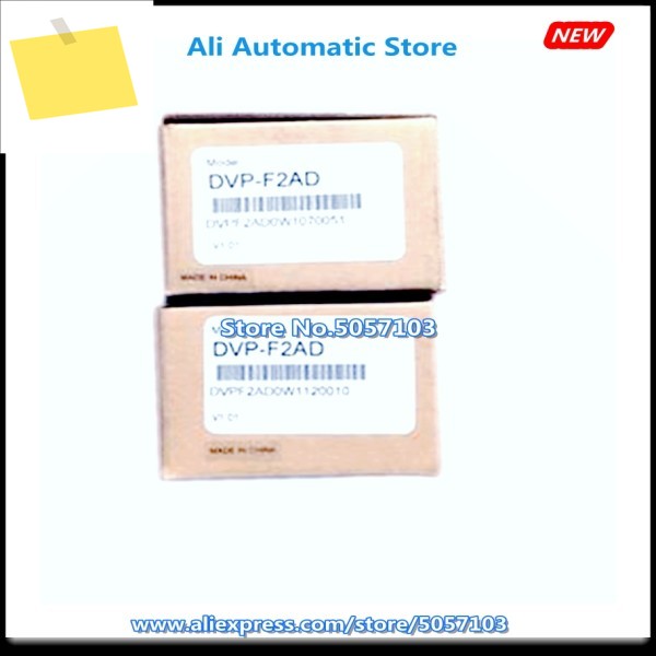 DVP-F2AD 2채널 AD 카드 12BIT 0-10V 4-20mA 5PIN G형 터미널 새 제품 제품 이미지