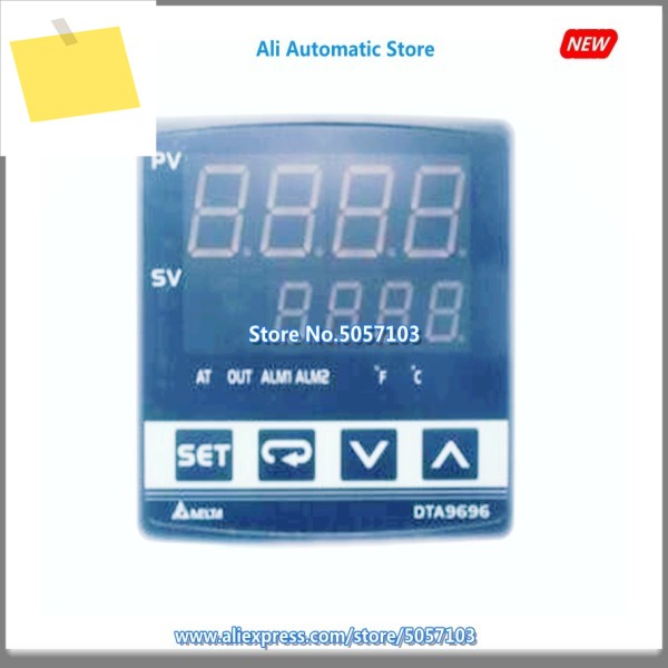 하이라이트 LCD 디스플레이, 48x48 Pt 저항 열전대 입력, 0 ~ 14V 전압 펄스 2 도로 알람, DTK4848V02, 새제품 제품 이미지