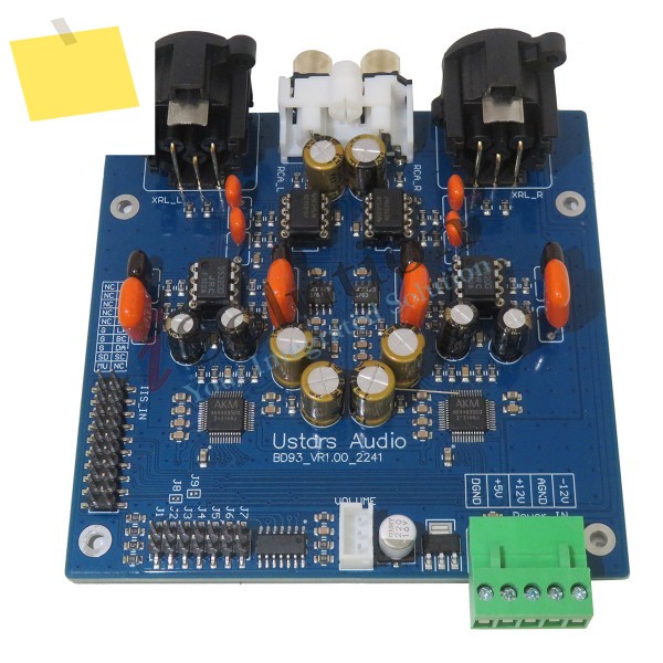 BD93 표준 보드 듀얼 AK4493 SEQ DAC HiFi 오디오 디코더 키트 32BitPCM384kHz 하드 DSD 제품 이미지