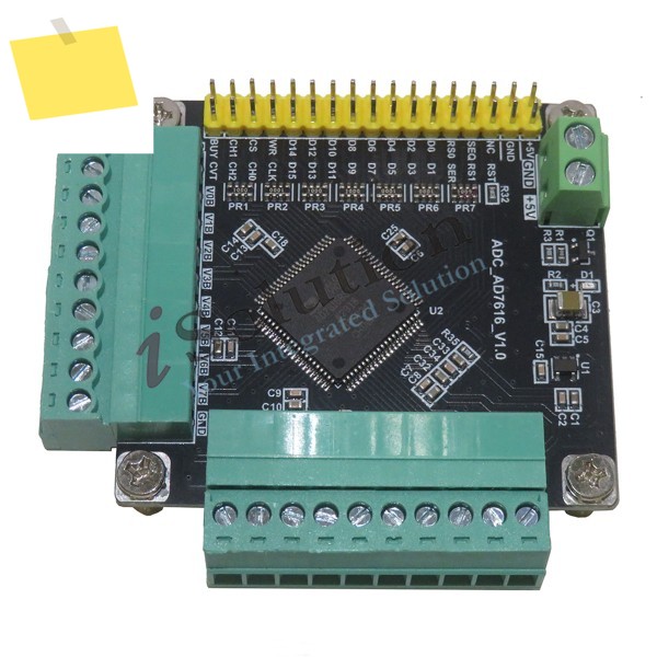 AD7616 모듈 16 채널 비트 고속 ADC 동기식 데이터 수집 1MSPS 샘플링 속도 FPGA 제품 이미지