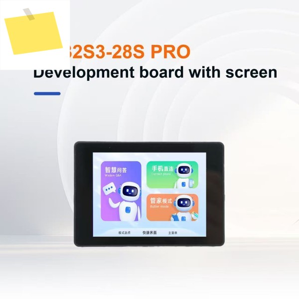 2.8인치 스마트 디스플레이, WT32S3-28S PRO, ESP32-S3 240x320 RGB LCD, RS485 및 LVGL GUI 지원, IoT HMI간편한 디자인 제품 이미지