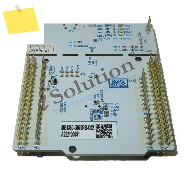 원본 NUCLEO-G070RB STM32G070RB MCU가 포함된 Nucleo-64 개발 보드 제품 이미지