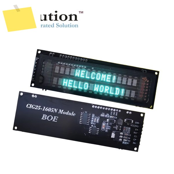 1개 CIG25-1605N 모듈 BOE Lattice C51 디스플레이 STM32 VFD 형광 스크린 LCD1602 제품 이미지