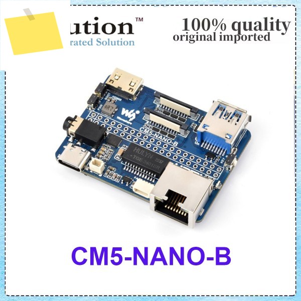 컴퓨팅 모듈 5 Waveshare CM5-NANO-B용 라즈베리 파이 CM5 미니 베이스 IO 보드 NANO B 개발 제품 이미지
