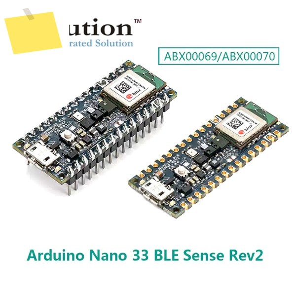 Arduino Nano 33 BLE Sense Rev2 ABX00069 헤더 없음, 있는 nRF52840 개발 보드 100% 신규 제품 이미지