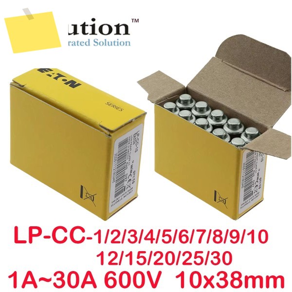 LP-CC 제한 시간 지연 퓨즈 LP-CC-1-2-3-4-5-6-7-8-10-12-15-20-25-30, 1 ~ 30A, 600V, 10x38MM, 10PCs로트, 새제품 제품 이미지
