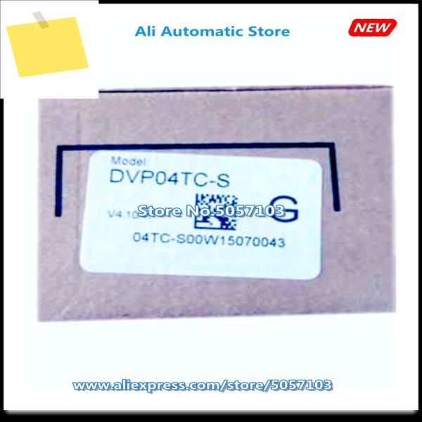 DVP04TC-S 4 채널 J K R S T E N형 열전대, 비트, 섭씨 0.1 도, PID 절연 내장 RS485, 새제품 제품 이미지