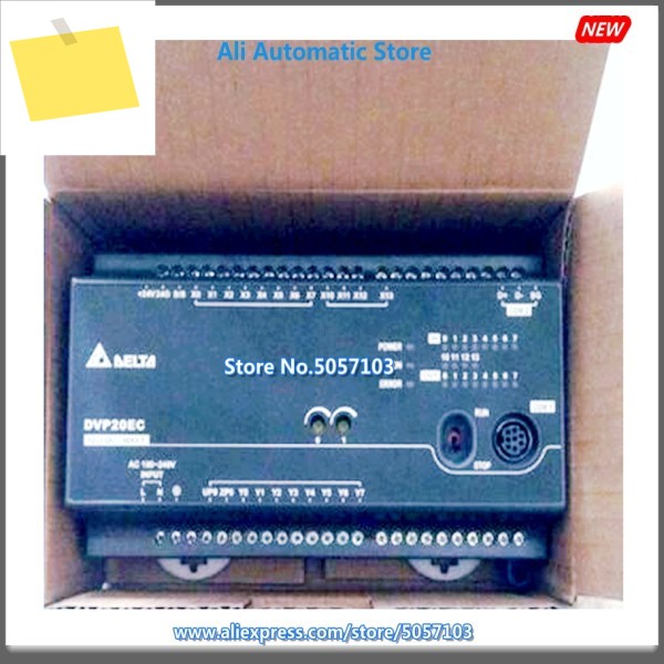 DVP20EC00T3 20 포인트 호스트, 12DI 8DO NPN 24VDC 0.5A, 4 채널 입출력 총 대역폭 80KRS-232 RS-485, 새제품 제품 이미지