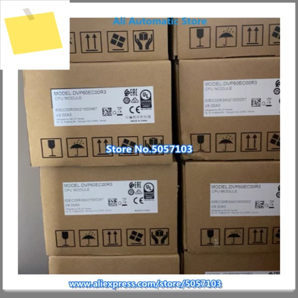DVP60EC00R3 60 포인트 호스트 36DI 24DO 릴레이 250VAC 2A 4 웨이 20K 입력 RS-232 RS-485 드롭 터미널 New 제품 이미지